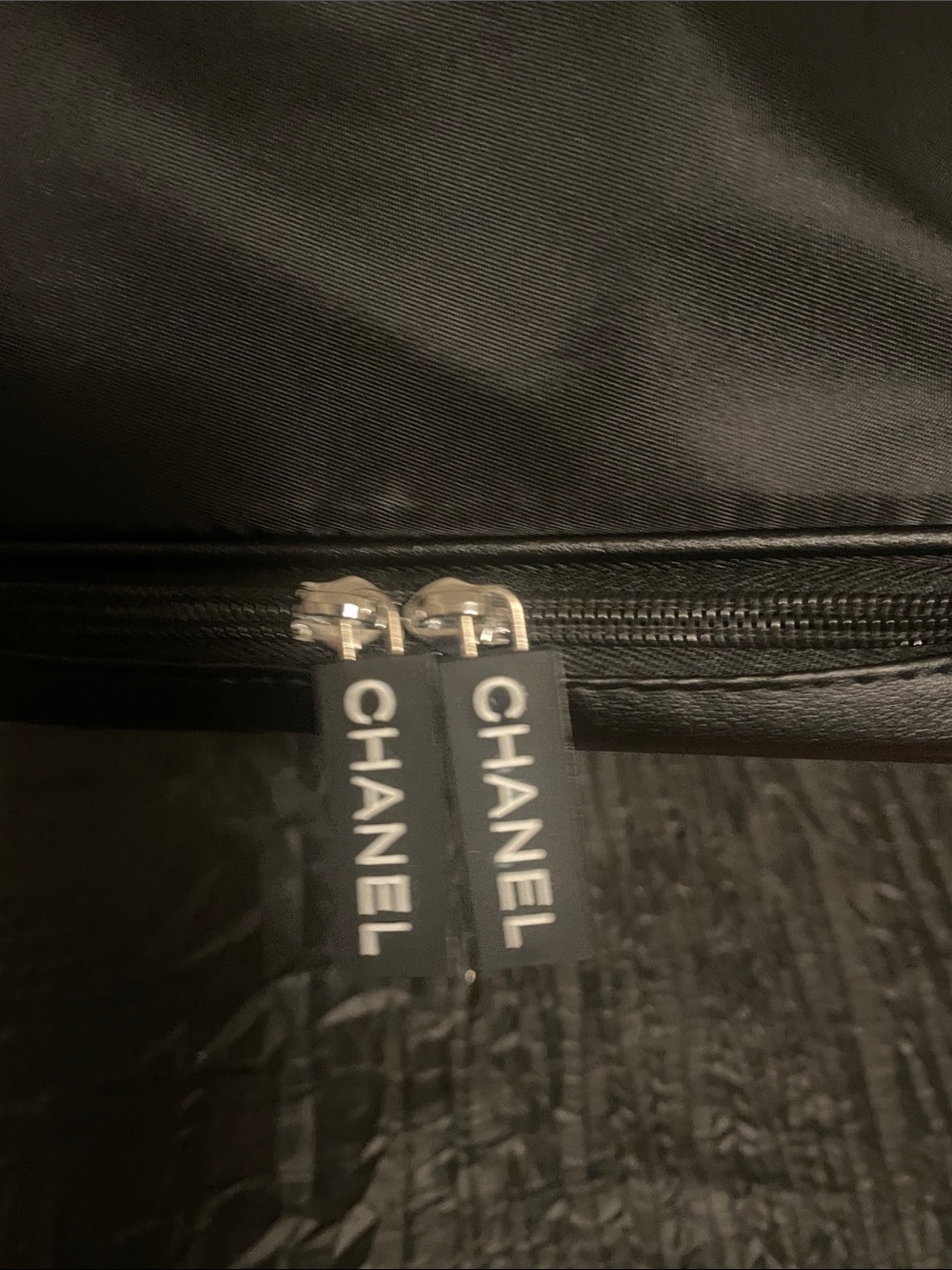 GWP Black Nylon Toiletry Pouch with White CC Logo - Picture 8 of 17